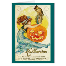 Vintage Halloween Card