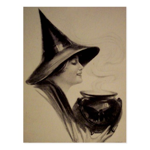 Vintage Halloween Card Post Card