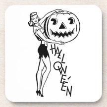 Vintage Halloween Coaster