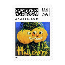 Vintage Halloween-Design Stamps