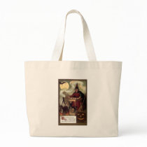 Vintage Halloween Fortune Teller Canvas Bag