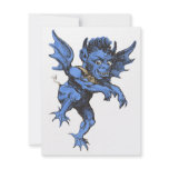 Vintage Halloween Gargoyle or Demon Personalized Invitations