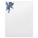 Vintage Halloween Gargoyle or Demon Letterhead