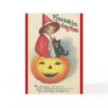 Vintage Halloween Greeting Greeting Card