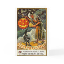 Vintage Halloween Greeting Cards Classic Posters