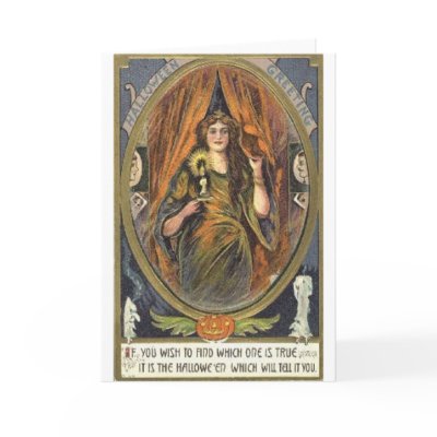 Vintage Halloween Greeting Cards Classic Posters