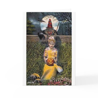 Vintage Halloween Greeting Cards Classic Posters