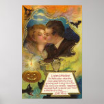 Vintage Halloween Greeting Cards Classic Posters