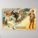 Vintage Halloween Greeting Cards Classic Posters
