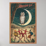 Vintage Halloween Greeting Cards Classic Posters
