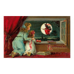 Vintage Halloween Greeting Cards Classic Posters