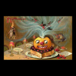 Vintage Halloween Greeting Cards Classic Posters