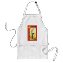 Vintage Halloween Greeting Cards Classic Posters Aprons