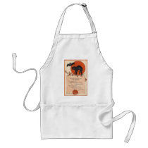 Vintage Halloween Greeting Cards Classic Posters Apron