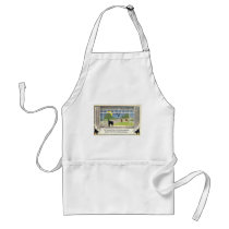 Vintage Halloween Greeting Cards Classic Posters Apron