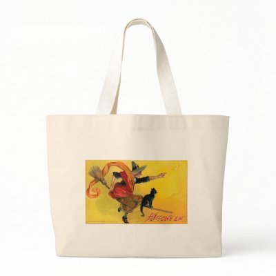 Vintage Halloween Greeting Cards Classic Posters bags