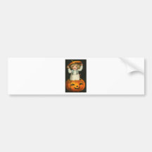 Vintage Halloween Greeting Cards Classic Posters Bumper Stickers