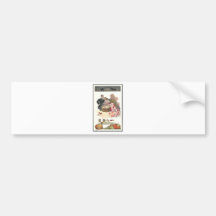 Vintage Halloween Greeting Cards Classic Posters Bumper Sticker
