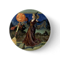 Vintage Halloween Greeting Cards Classic Posters Pins
