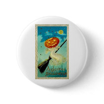 Vintage Halloween Greeting Cards Classic Posters Pins