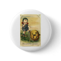 Vintage Halloween Greeting Cards Classic Posters Pinback Buttons