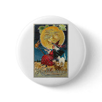 Vintage Halloween Greeting Cards Classic Posters Pinback Buttons