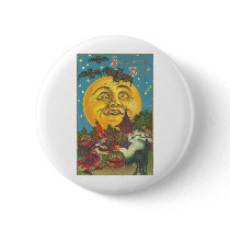 Vintage Halloween Greeting Cards Classic Posters Pinback Buttons