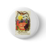 Vintage Halloween Greeting Cards Classic Posters Buttons