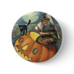 Vintage Halloween Greeting Cards Classic Posters Buttons