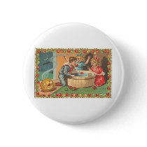Vintage Halloween Greeting Cards Classic Posters Button