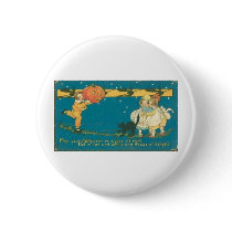Vintage Halloween Greeting Cards Classic Posters Button