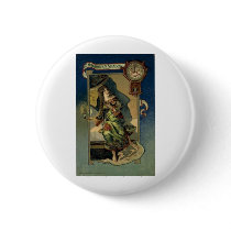 Vintage Halloween Greeting Cards Classic Posters Pin