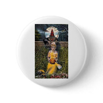 Vintage Halloween Greeting Cards Classic Posters Pinback Button