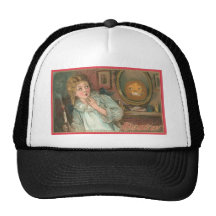 Vintage Halloween Greeting Cards Classic Posters Hat