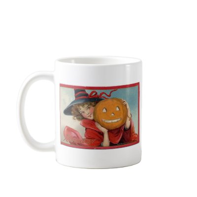 Vintage Halloween Greeting Cards Classic Posters mugs