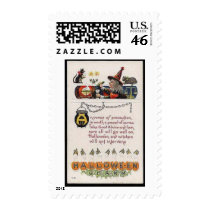 Vintage Halloween Greeting Cards Classic Posters postage