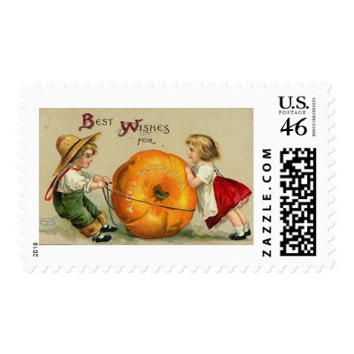 Vintage Halloween Greeting Cards Classic Posters postage