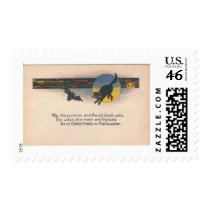 Vintage Halloween Greeting Cards Classic Posters postage