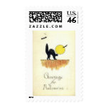 Vintage Halloween Greeting Cards Classic Posters Postage