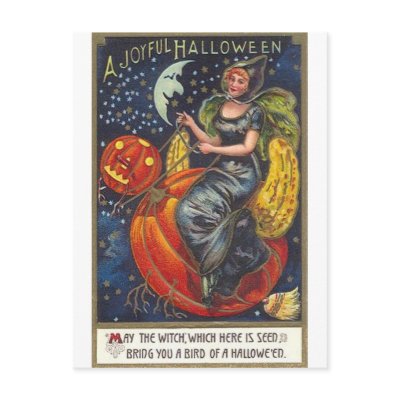 Vintage Halloween Greeting Cards Classic Posters postcards