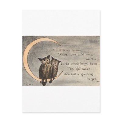 Vintage Halloween Greeting Cards Classic Posters postcards