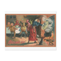 Vintage Halloween Greeting Cards Classic Posters Postcards
