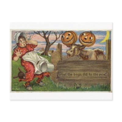 Vintage Halloween Greeting Cards Classic Posters postcards