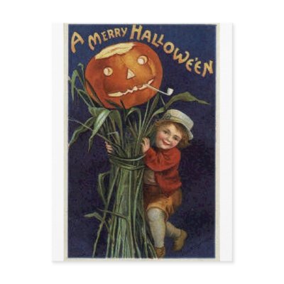 Vintage Halloween Greeting Cards Classic Posters postcards