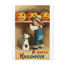 Vintage Halloween Greeting Cards Classic Posters Post Cards