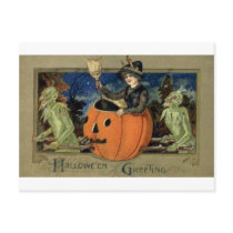 Vintage Halloween Greeting Cards Classic Posters Postcards