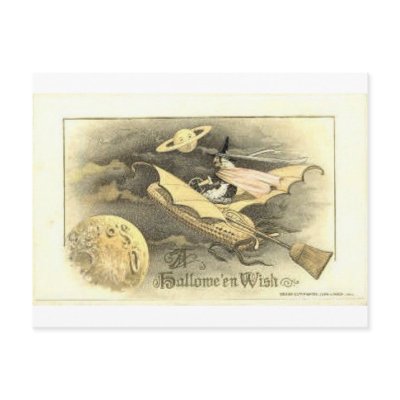Vintage Halloween Greeting Cards Classic Posters postcards