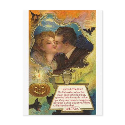 Vintage Halloween Greeting Cards Classic Posters postcards