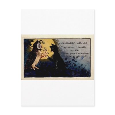 Vintage Halloween Greeting Cards Classic Posters postcards