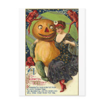 Vintage Halloween Greeting Cards Classic Posters Post Cards